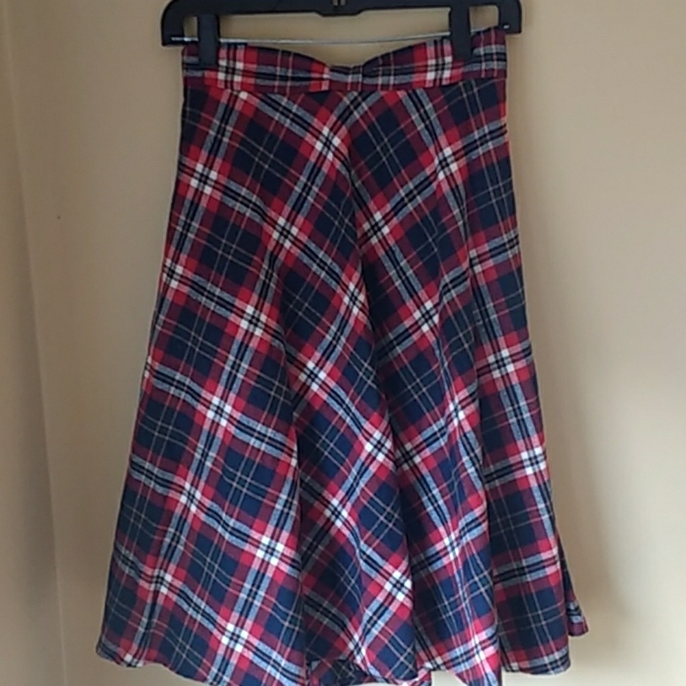 Modcloth Tartan Skirt